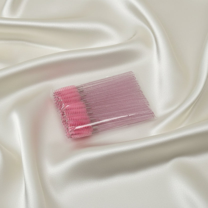 Glitter Pink Spoolies 50pc