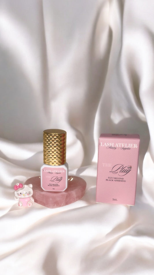 *NEW PACKAGING* The Plug Black Adhesive 5ml