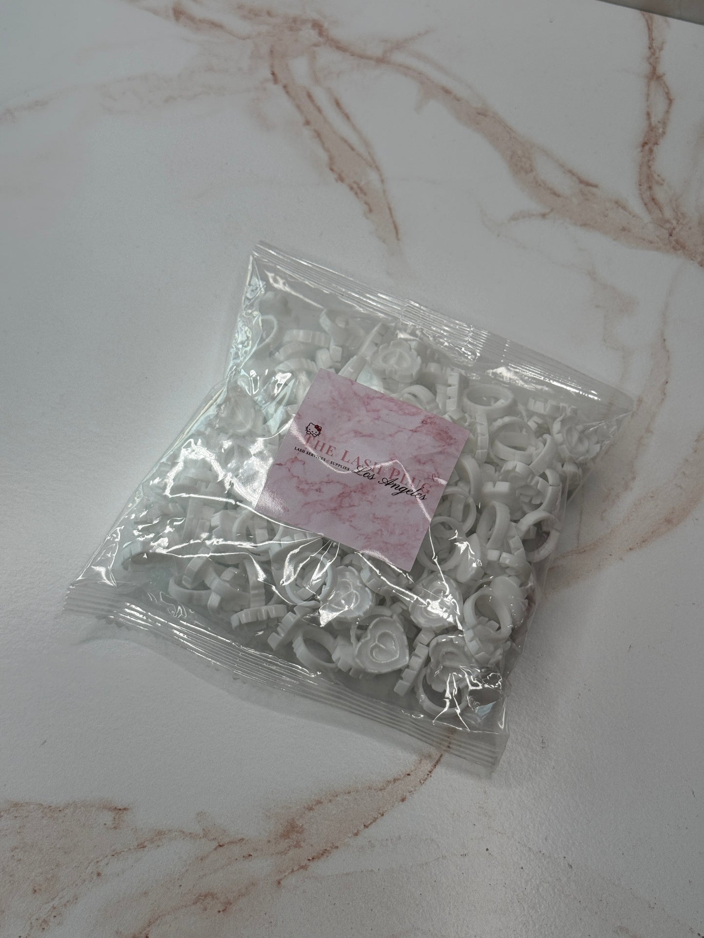 Heart Shape Glue Rings