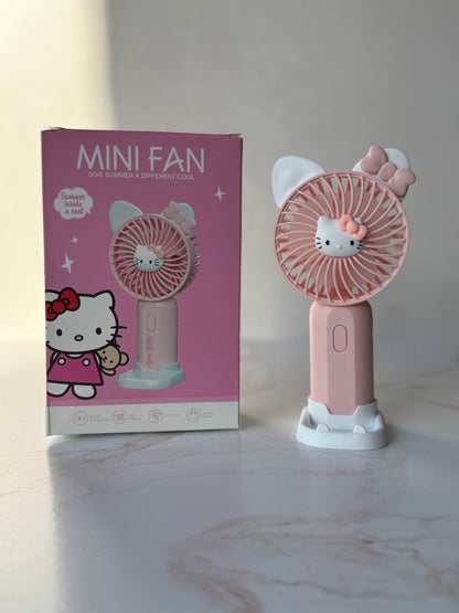 Hello Kitty Handheld Fan
