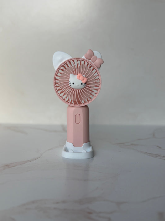 Hello Kitty Handheld Fan