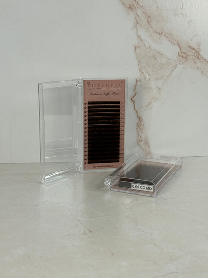 Caramel Cutie Mixed Trays - Cashmere Brown Lashes