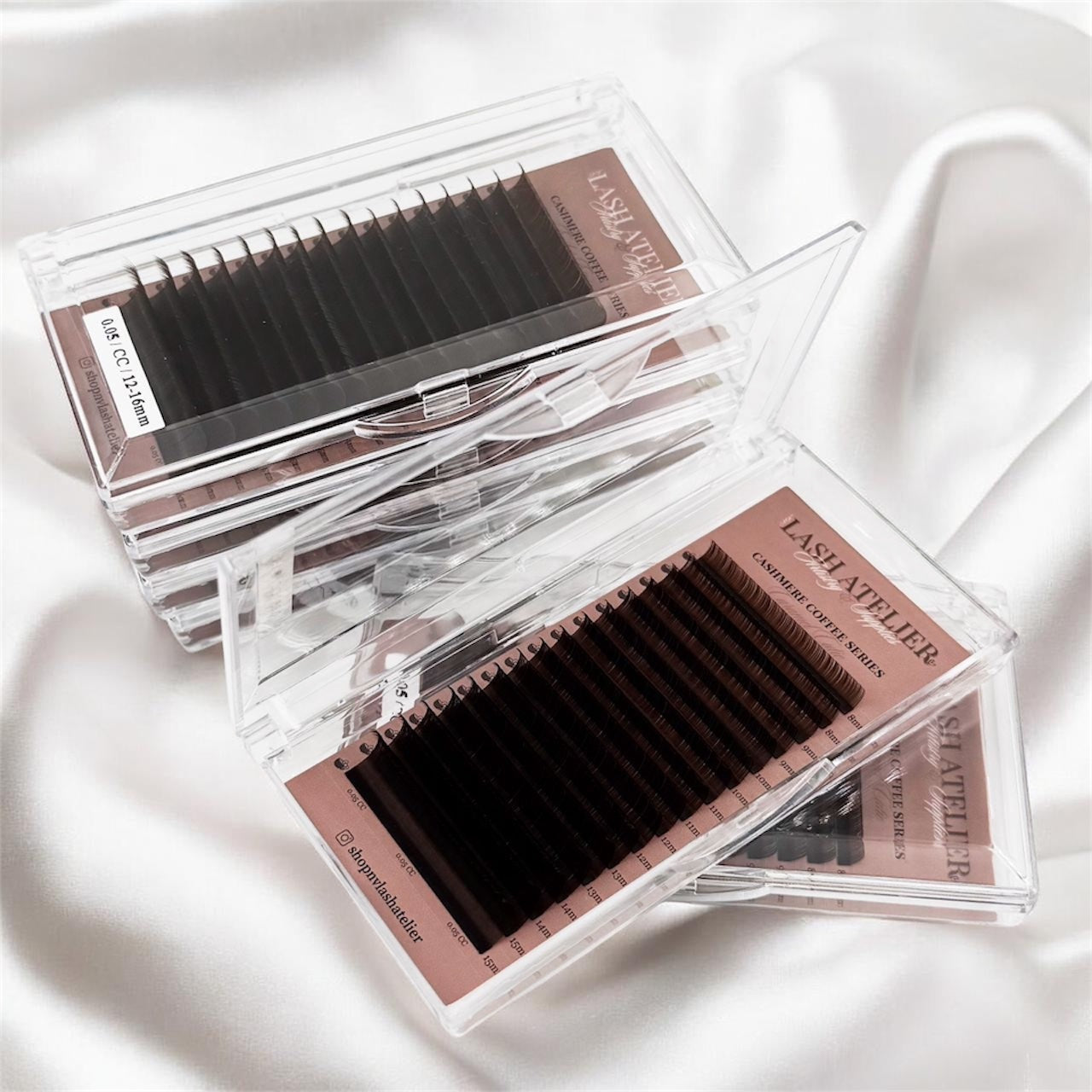 *NEW PACKAGING* Ember Espresso Mixed Trays - Cashmere Brown Lashes