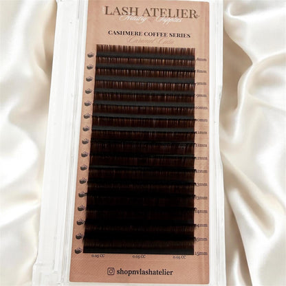 *NEW PACKAGING* Caramel Cutie Mixed Trays - Cashmere Brown Lashes