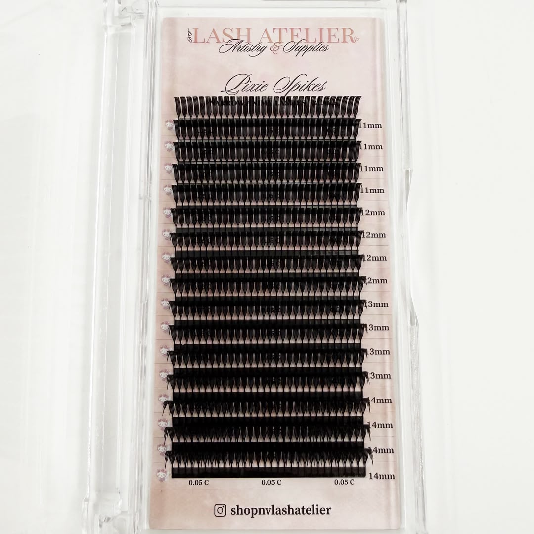 Cashmere Pixie Spikes - Mixed Narrow Anime Lash