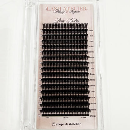 Cashmere Pixie Spikes - Mixed Narrow Anime Lash